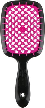 Расческа для волос JANEKE SuperBrush The Original Черно-Фиолетовый