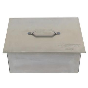 Коптильня двухъярусная Тонар с поддоном для сбора жира 380х280х170 (сталь 1,5 мм) (К-003)