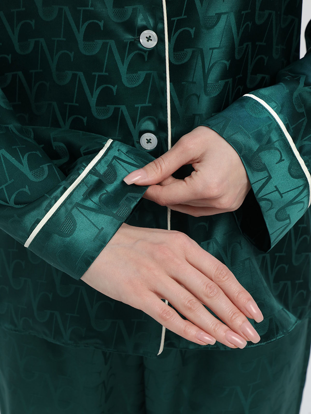Пижама OnSilk Энджи Изумруд