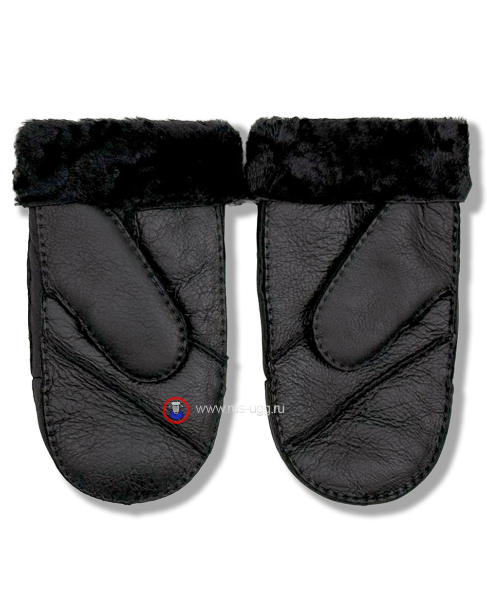ВАРЕЖКИ UGG GLOVES Black Metallic