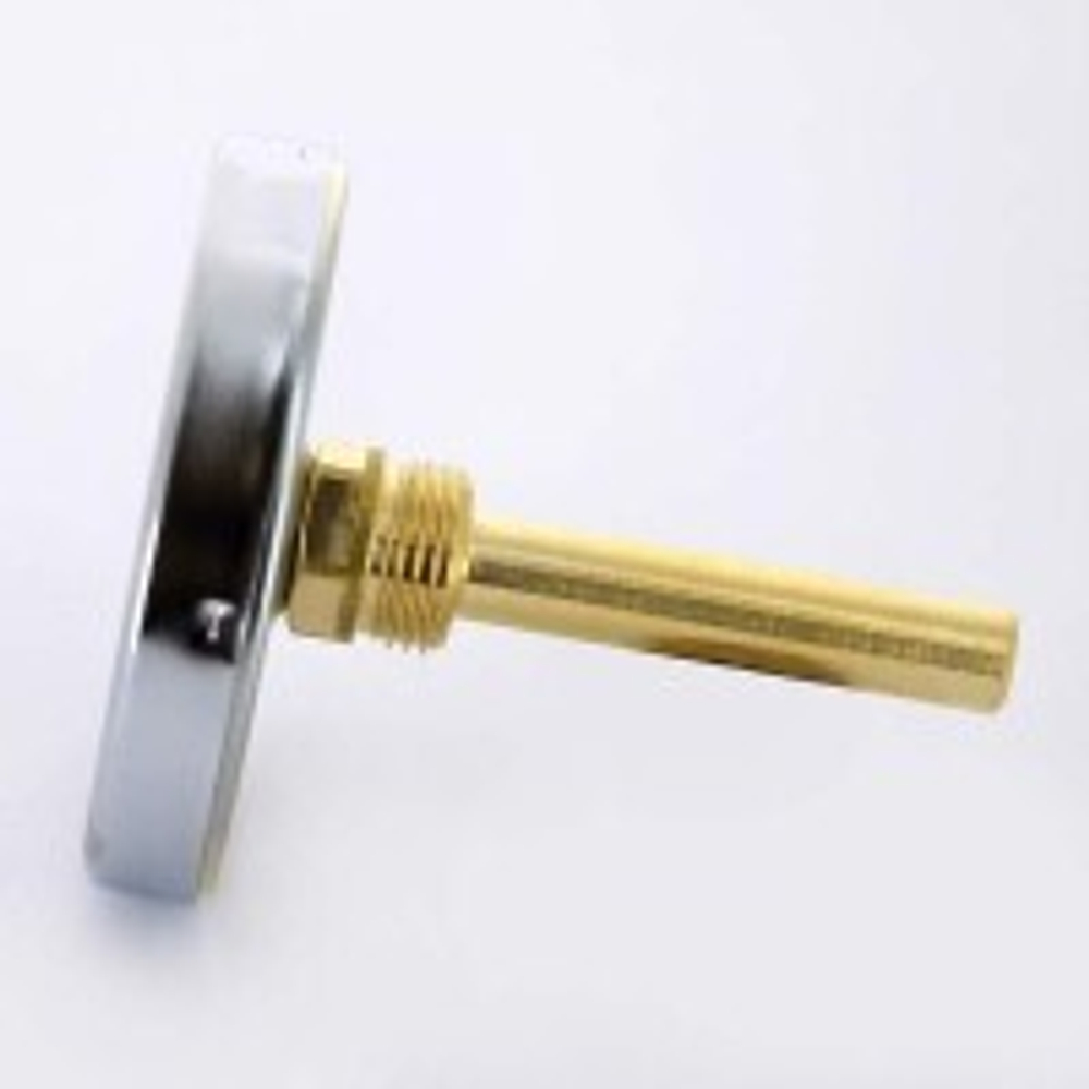 Watts Термометр биметаллический F+R801 (63/50мм, Tmax=120°С, 10 бар, тыльное подкл. НР½")