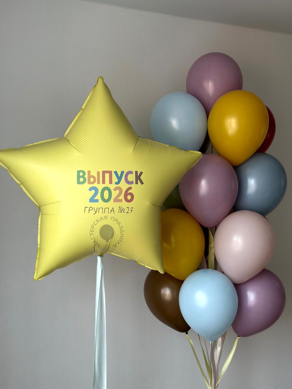Воздушные шары Выпускной №9107  Изображение3