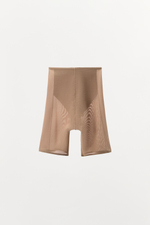 ШОРТЫ-ВЕЛОСИПЕДКИ ИЗ ПОЛИАМИДА С СЕТЧАТЫМИ ВСТАВКАМИ — ZARA