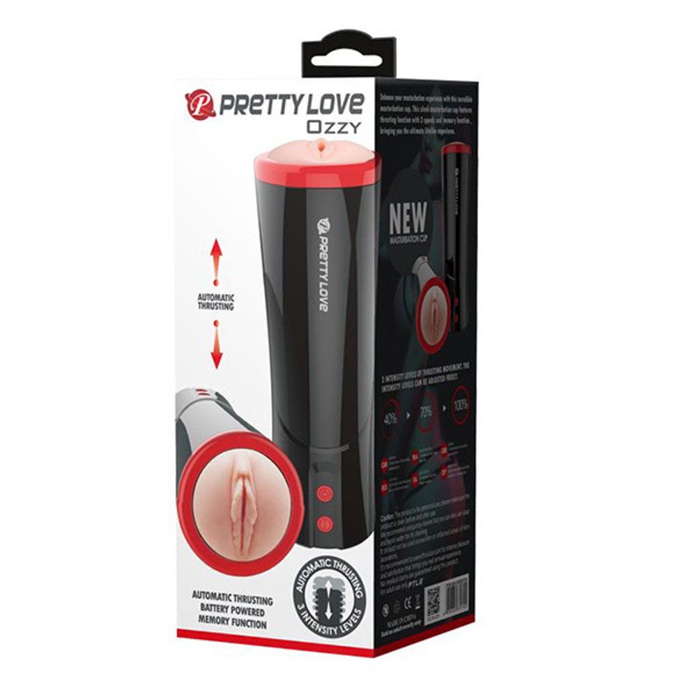 Автоматический мастурбатор-вагина 24,6см Pretty Love Ozzy BM-00900T54