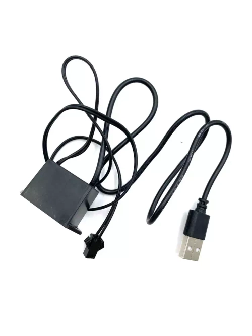 Переходник для неоновой ленты USB 5v (блок подключения)