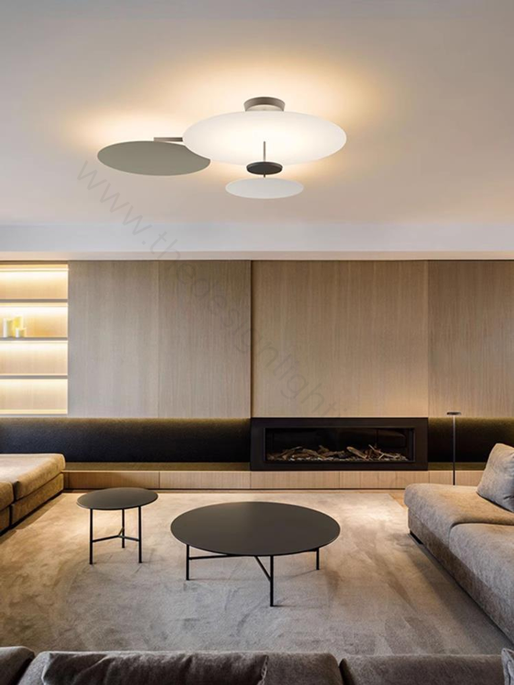 Ceiling lamp Flat 5922/5905 by Vibia