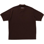 A Bathing Ape One Point Relax Fit Polo Shirt коричневый