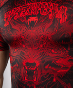 Рашгард Venum Wolf Atak Black/Red S/S