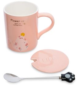 GAEM Art MUG-273/1 Кружка «Цветочный кот»