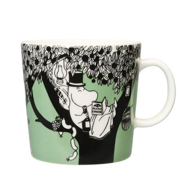 Moomin Кружка Arabia Mug Green 400 мл (Из Финляндии)