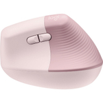 Мышь Logitech Lift Vertical Ergonomic, Rose (беспроводная 2.4 GHz, Bluetooth)