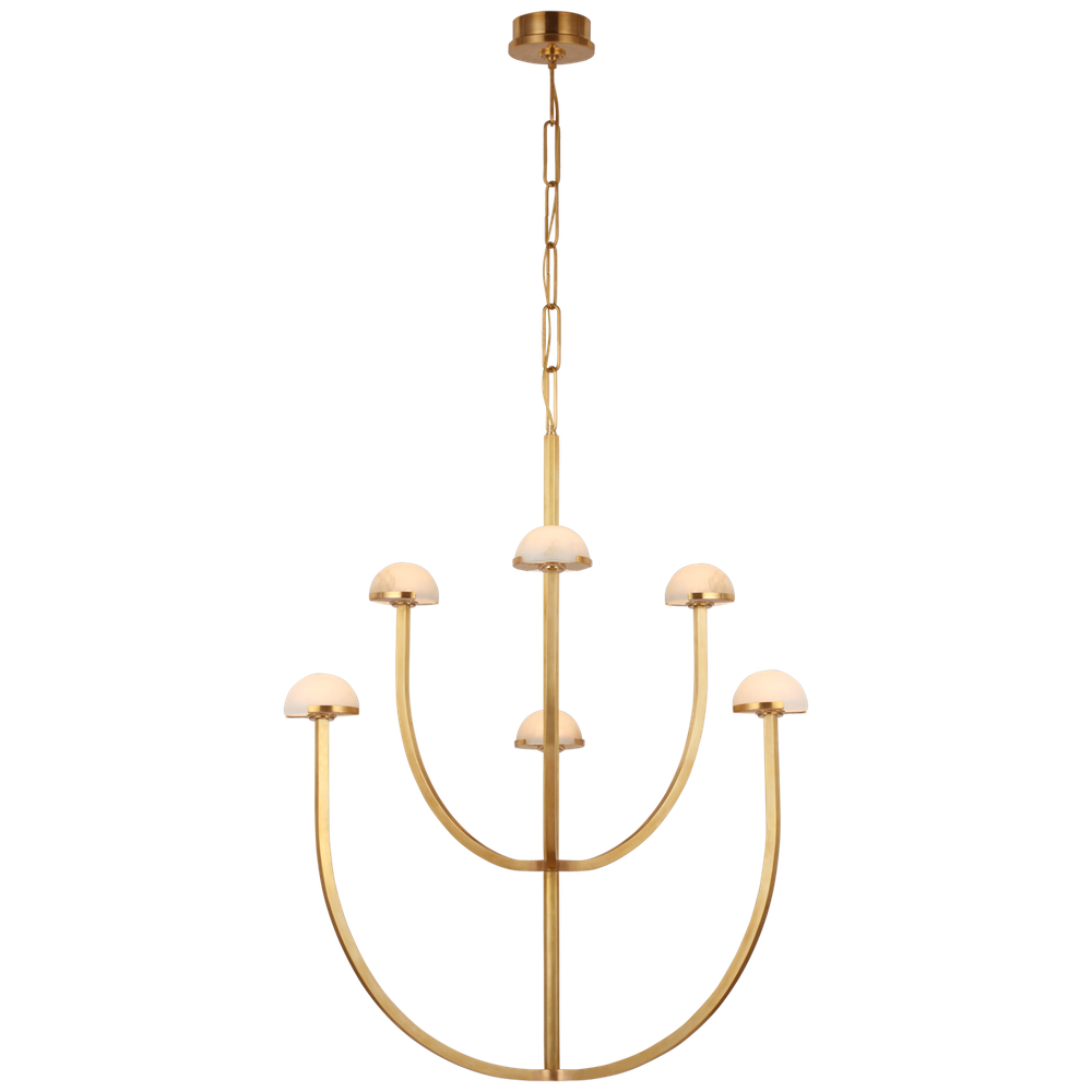 Люстра Visual Comfort Pedra Large Two-Tier Chandelier
