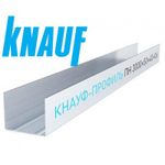 Профиль направляющий ПН 50х40 (0,6мм) КНАУФ (8/160шт)