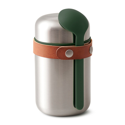 Термос black+blum, food flask, 400 мл, зеленый