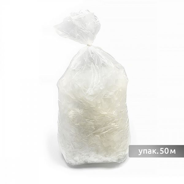 Резинка силиконовая (лента) 6.0 мм / 50 метров, толщ. 0.24.0 мм, матовая, 38003