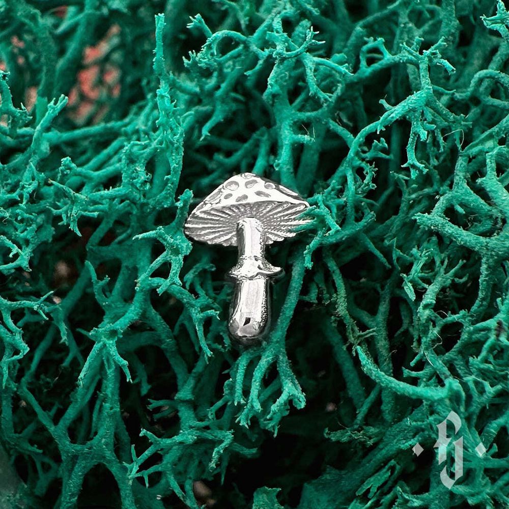 Накрутка "Amanita" - Белое золото Накрутка "Amanita" - Белое золото