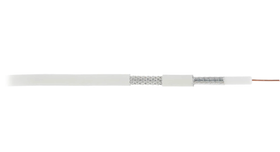 Кабель  RG 6 CCS (Омедненная ста, ln, PVC (EC-C2-32123A-WT-1)  NETLAN