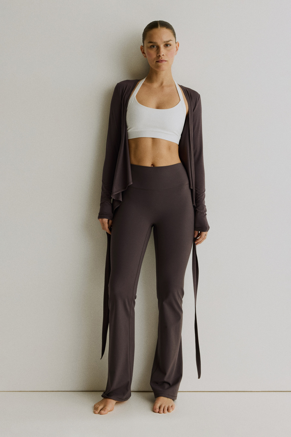 Легинсы клёш для йоги SoftMove™ - H&M