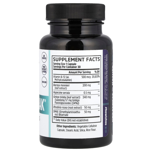 Zhou Nutrition, Neuro-Peak®, 30 растительных капсул