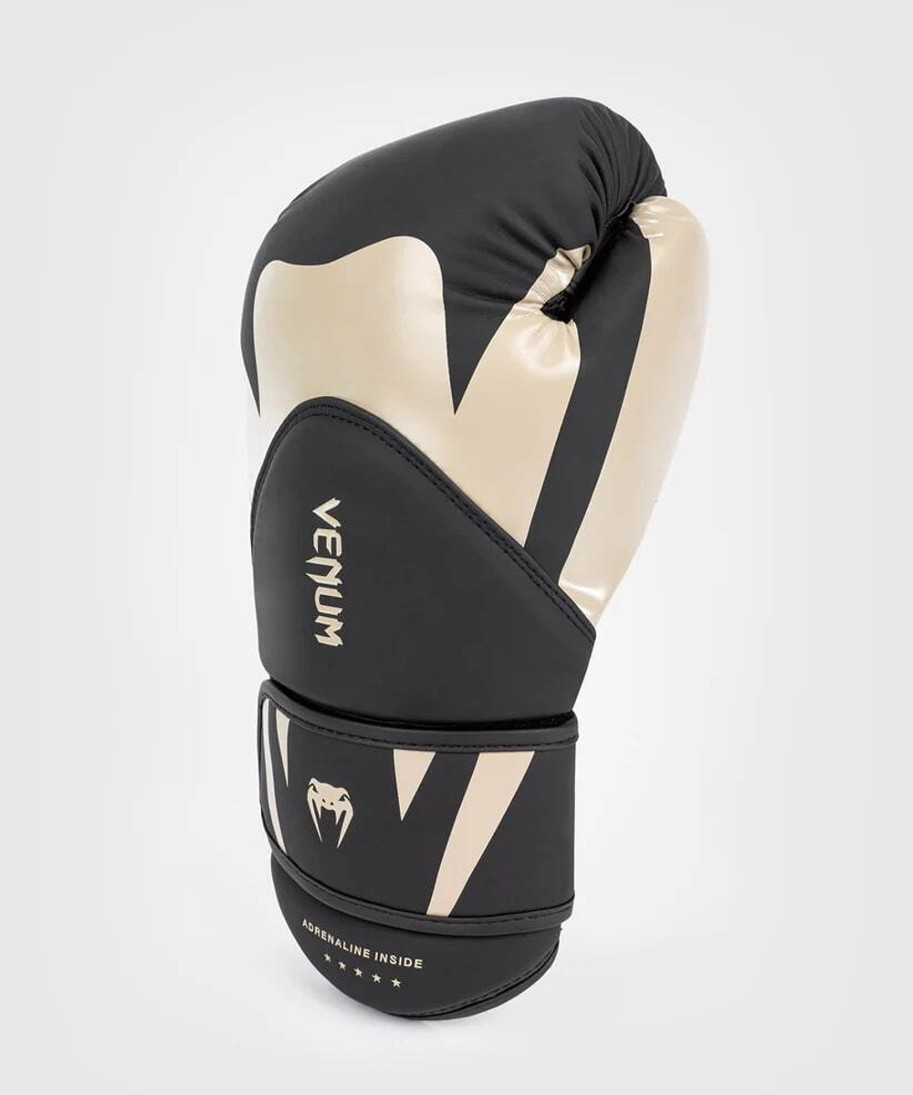 Перчатки боксерские Venum Challenger 4.0 Black/Beige