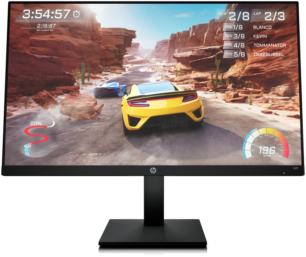 Монитор HP X27 (2V6B4AA) (27"/1920x1080(16:9)/IPS/165Гц/черн)