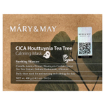 Mary & May, CICA Houttuynia Tea Tree Calming Beauty Mask, 30 шт., 400 г (14,1 унции)