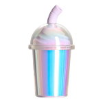 Портативный вакуумный клиторальный стимулятор 9,2см с подогревом BeYourLover Joy Cup BX288A