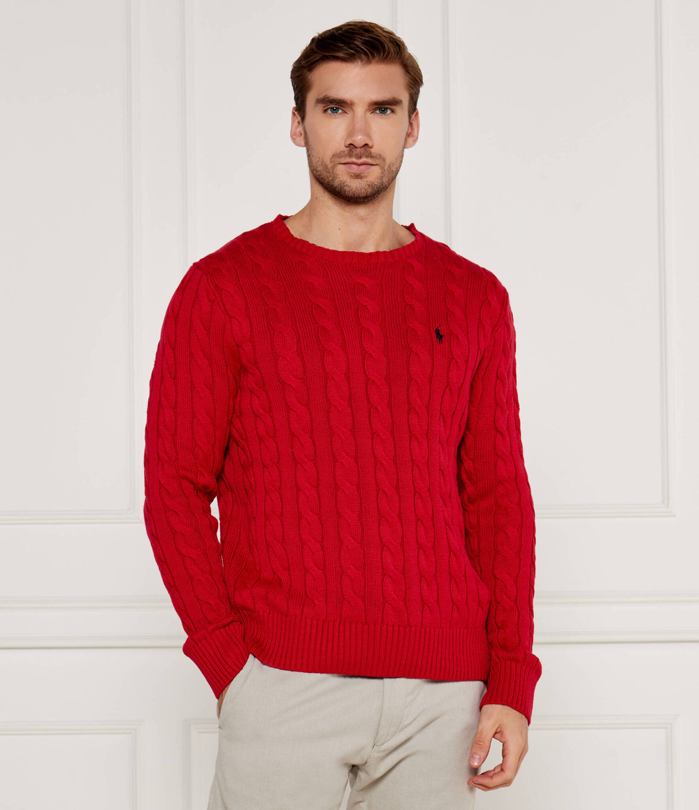 Свитер POLO RALPH LAUREN - красный(710775885)