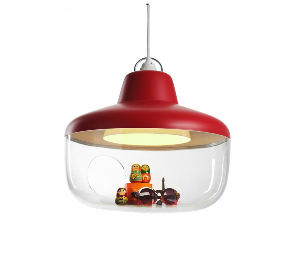 Pendant design lamp  Favorite Things by Eno Studio (Red)