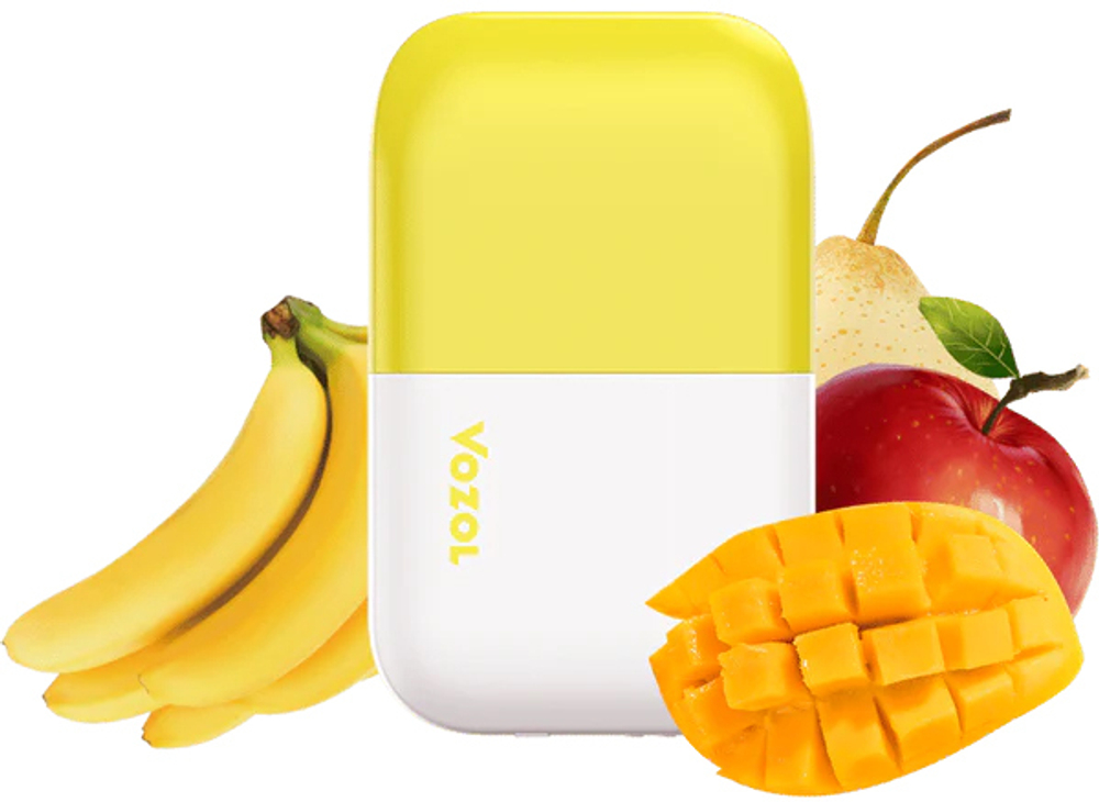 VOZOL D6 Banana Ice / Mango Apple Pear (2% nic)
