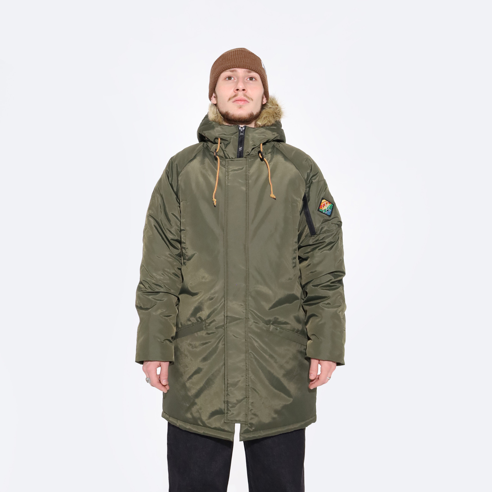 Куртка зимняя Footwork Alaska (army green) артикул: - купить в магазине Дайс
