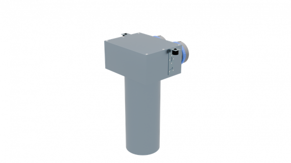 Flexag PCP-100/90x2 пленум вентиляционный потолочный, D100, на 2 выxода, L=300 мм