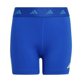 Шорты для девочки теннисные Adidas Techfit Short - royal blue/whiet
