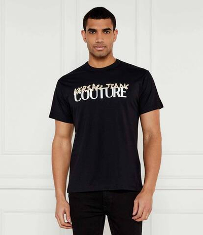 Футболка Versace Jeans Couture - черный(78GAHE06CJ00E)