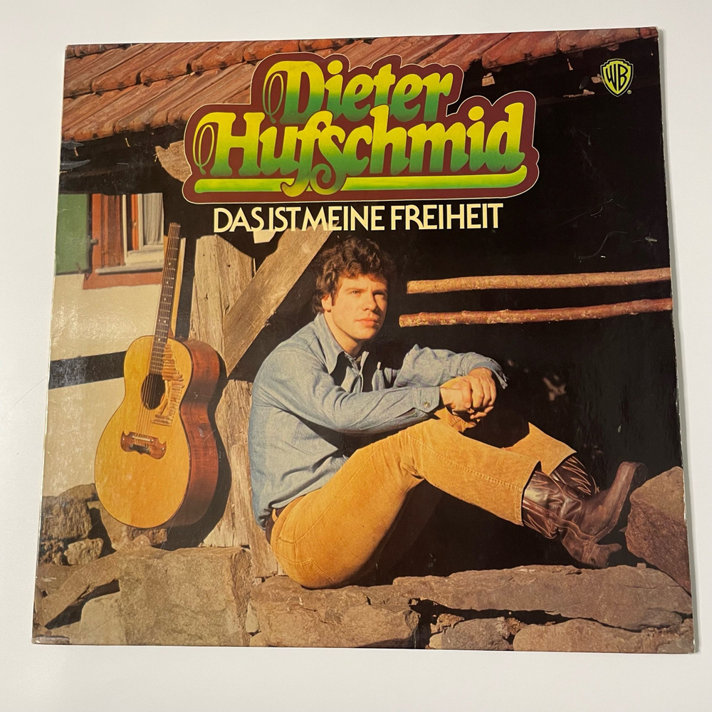 Винтажная виниловая пластинка LP Dieter Hufschmid, Das Ist Meine Freiheit (Германия 1975) Кантри