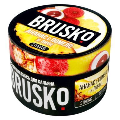 Бестабачная смесь для кальяна BRUSKO 50г STRONG