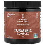 Tribe Organics, Комплекс с куркумой, 60 капсул