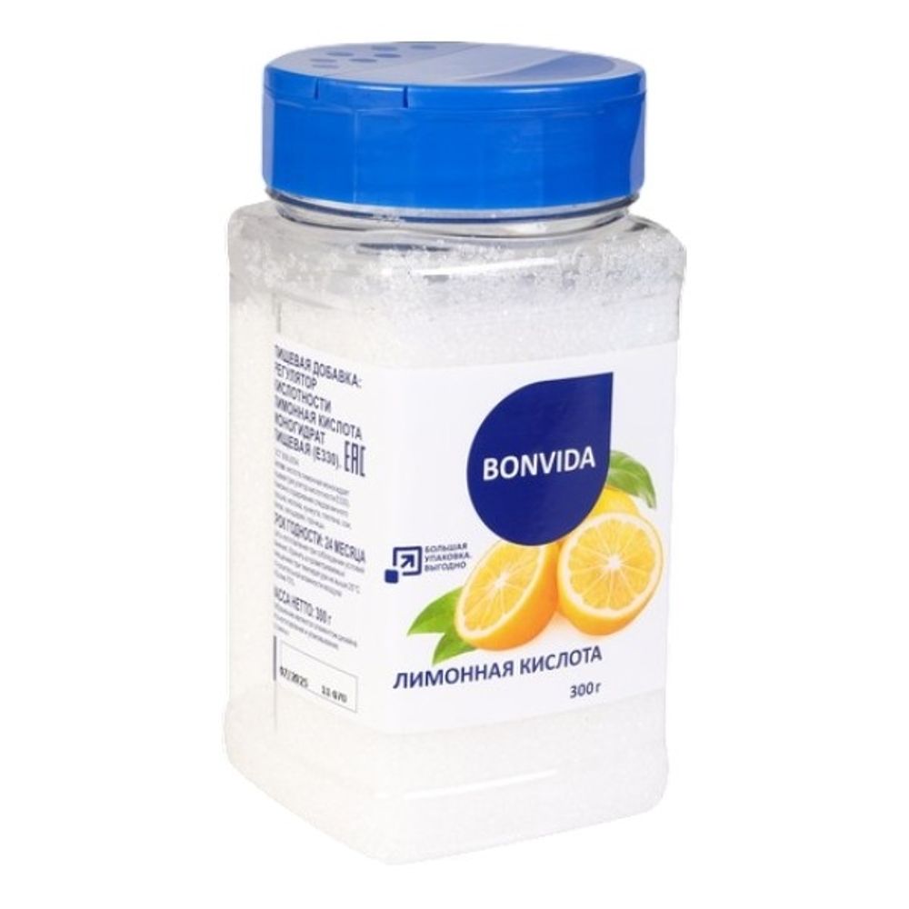 Кислота лимонная BONVIDA (Россия) 300г