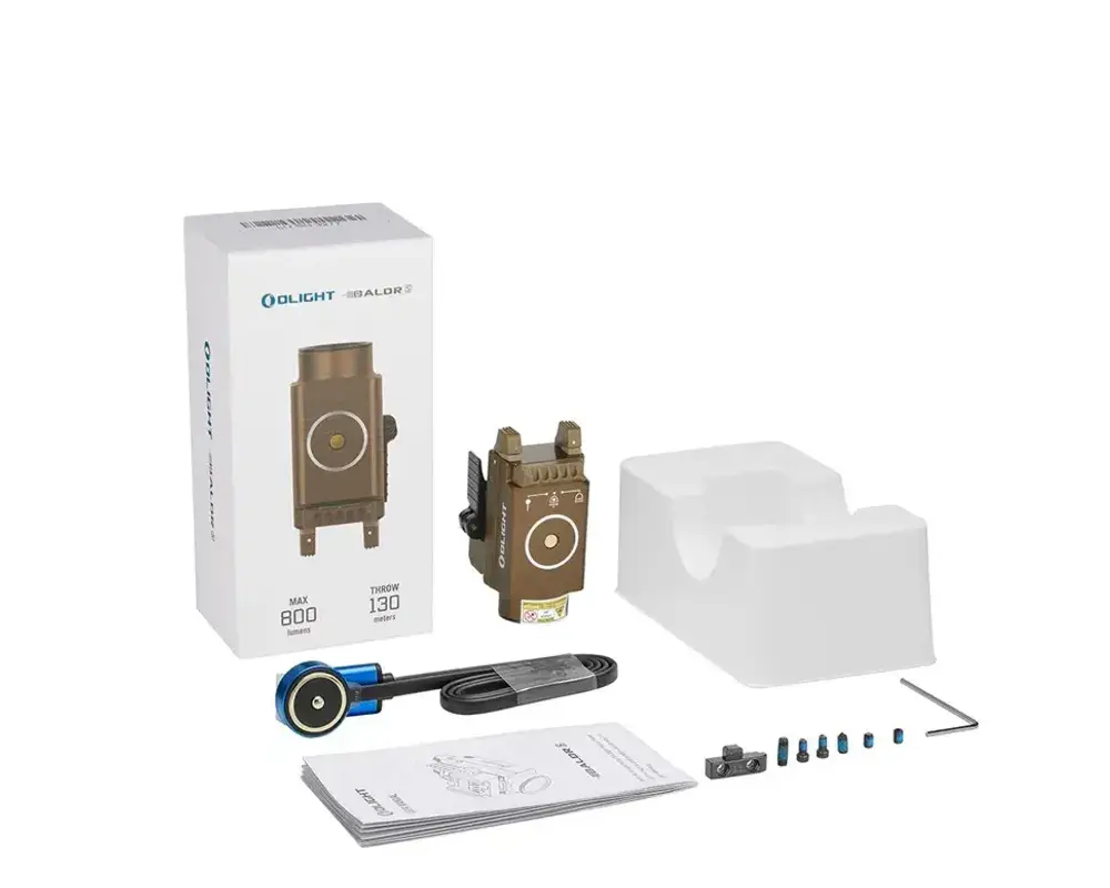 Пистолетный фонарь Olight Baldr S Desert Tan