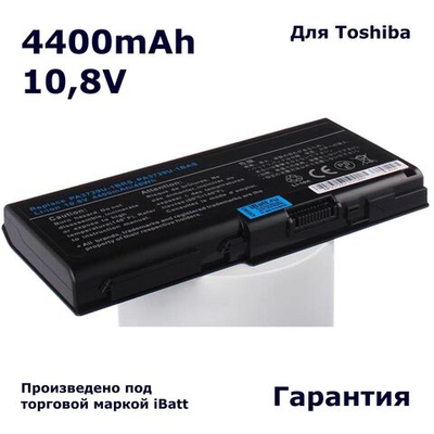 Аккумулятор iBatt 4400mAh, для PA3730U-1BRS PA3729U-1BAS PA3729U-1BRS