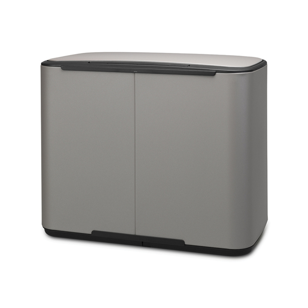 Мусорный бак Bo Pedal Bin 3x11л Brabantia Минерально-серый