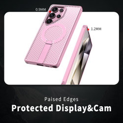 Прозрачный чехол Mesh Pro Magnetic Case для Samsung Galaxy S23 Ultra