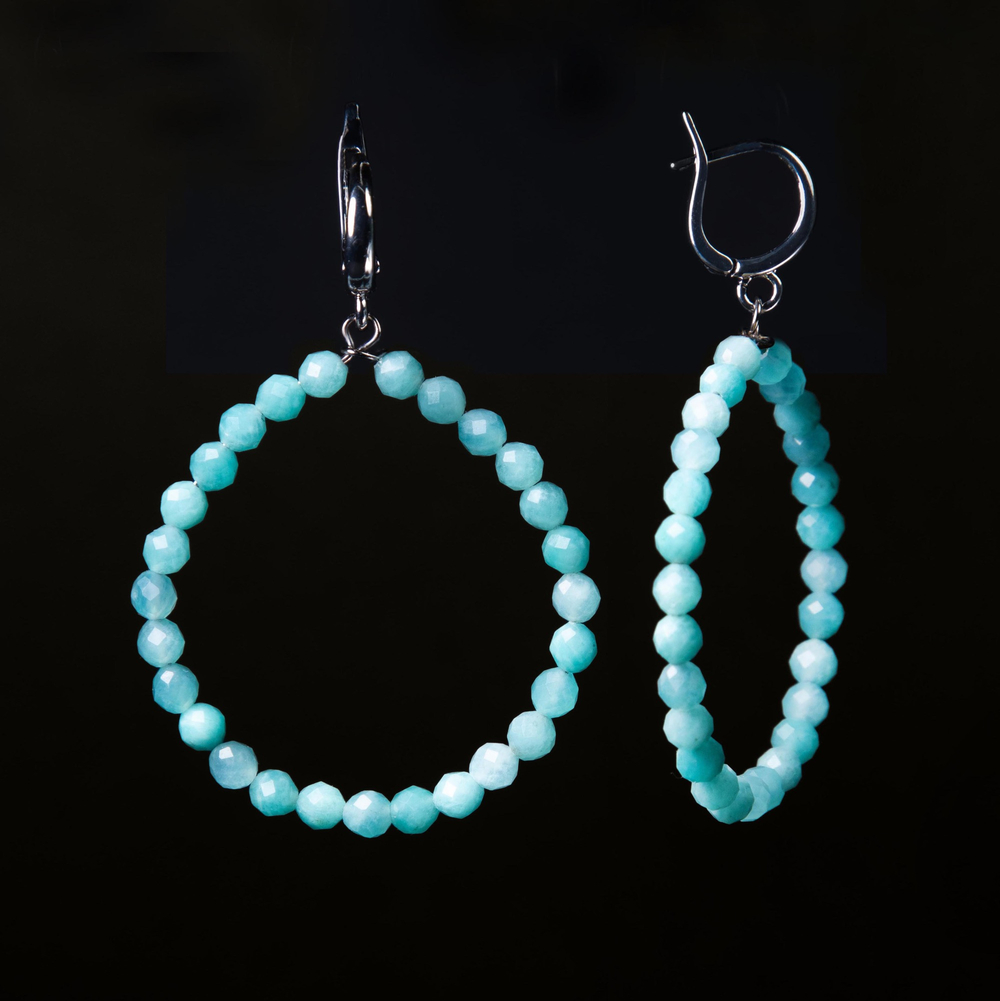 Серьги Ирис