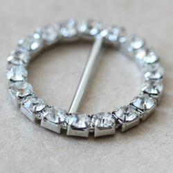 Пряжка для украшения Круглая 28мм