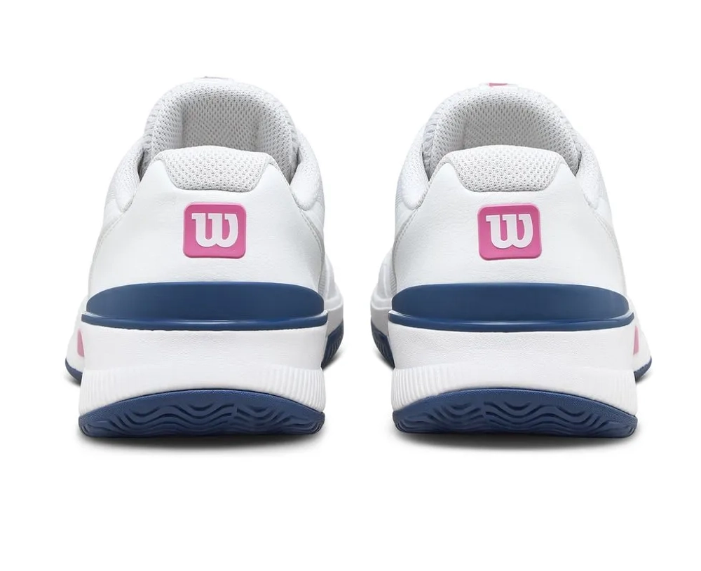 Детские теннисные кроссовки Wilson Intrigue Pro JR - white/navy/pink