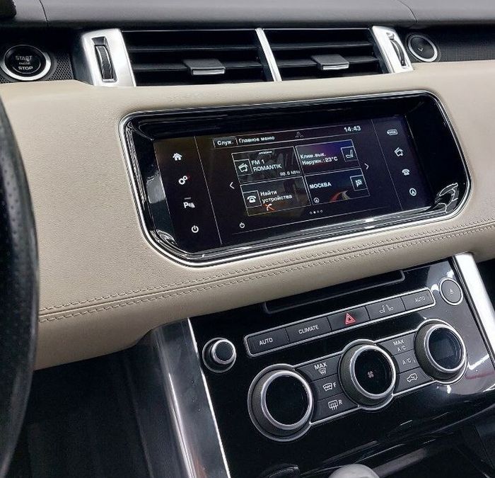 Магнитола для Range Rover Sport 2012-2017 (BOSCH) - RDL-1667 монитор 10.25" на Android 12, Быстрая, CarPlay, 4G SIM-слот