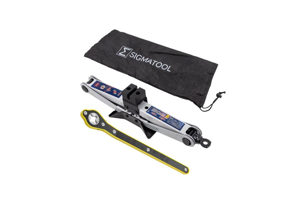 SIGMATOOL Домкрат механический ромб 2т Sigmatool-10152А 61288