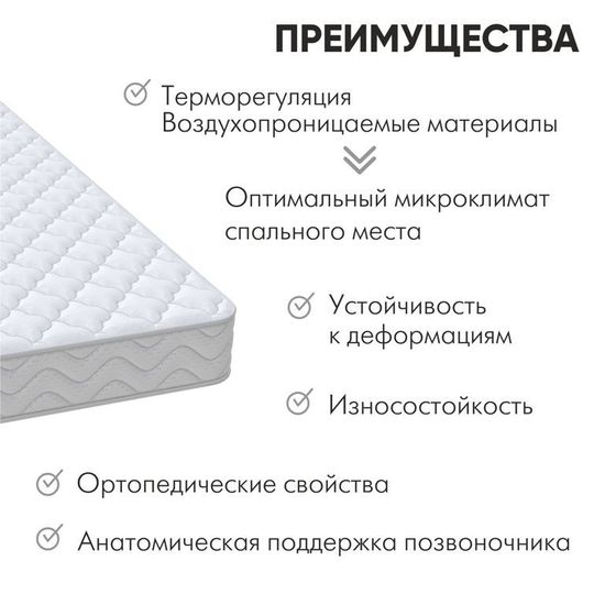 Матрас пружинный АЛЬФА