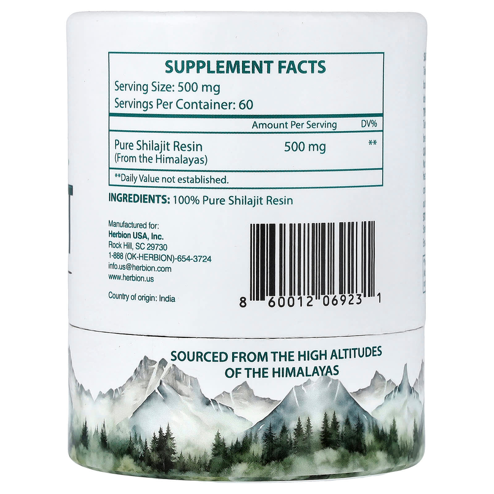 Herbion Naturals, гималайское мумие, 30 г (1 унция)