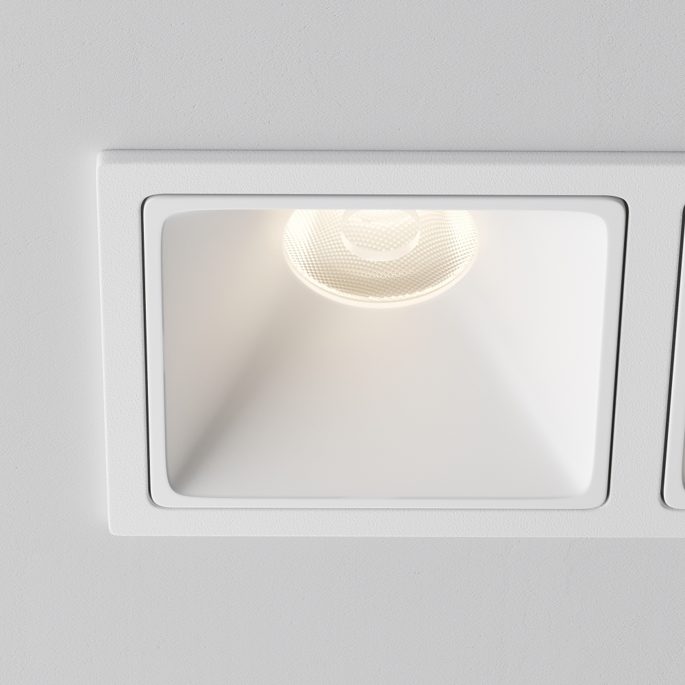 Встраиваемый светодиодный светильник Maytoni Alfa LED DL043-02-10W4K-SQ-W-1